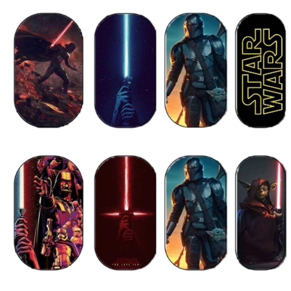 Star Wars Nail Decals Water Slide Full Cover Wraps DIY Nail Art 1 sheet